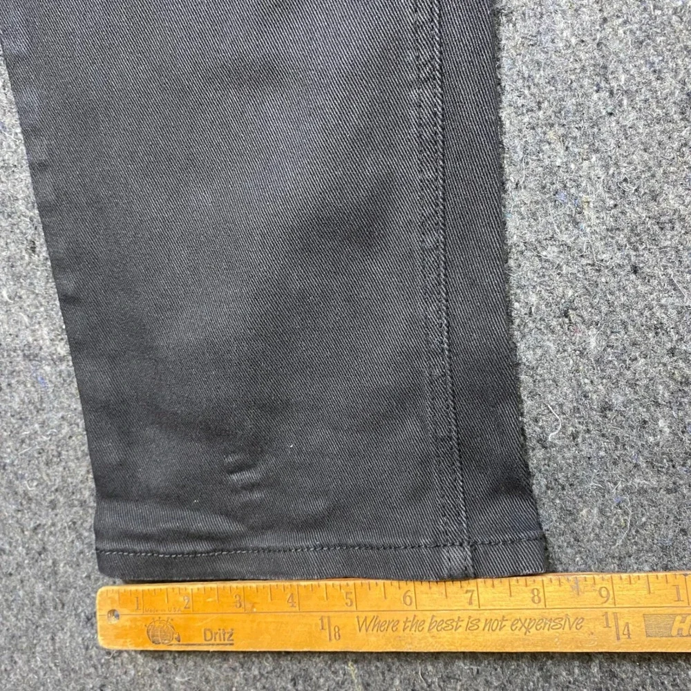A Tiziano Moto Pants 46 Mens Black Biker Articulated Knee Streetwear Twill 4910